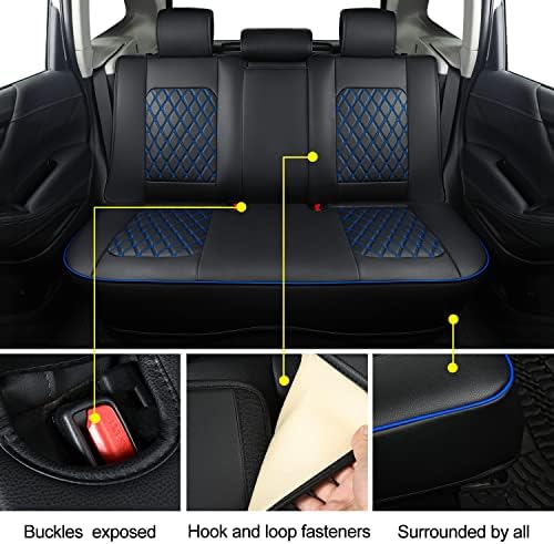 Luckyman Club 2014-2023 Forester Outback Custom Seat Covers P06-AS3 Full Set Fit Premium Sport Wilderness Limited Touring Base со водоотпорна