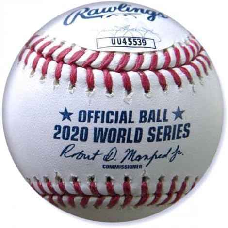 Клејтон Кершоу Автограм 2020 Вс Бејзбол Лос Анџелес Доџерс ЈСА - Автограмирани Бејзбол Топки