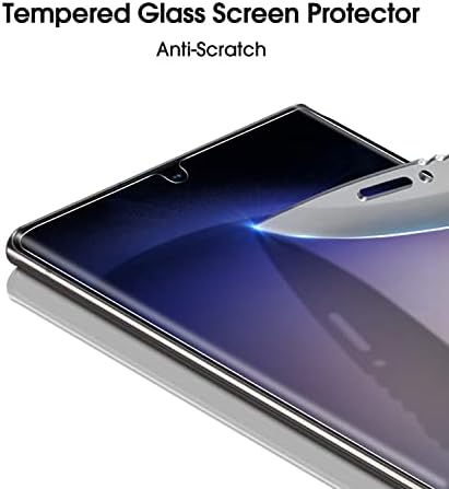 амфилм Компатибилен Со Samsung Galaxy S23 Ултра Заштитник На Екранот Калено Стакло И Заштитник НА Објективот НА Фотоапаратот 5G 6,8