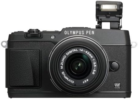 Olympus E-P5 Black + EZ-M1442 II R KIT, V204051BE000-Меѓународна верзија