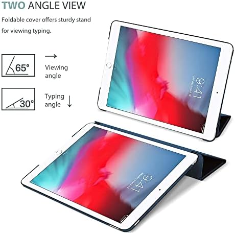 Procase iPad Mini 5 2019 Slim Stand Smart Case Bundle со 2 пакувања iPad Mini 5 2019 / Mini 4 2015 Заштитни заштитни стакло