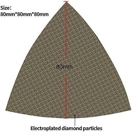 BSRTTool Триаголен дијамантски полициски влошки за полирање 60 120 200 400 решетки за пескарење Камен мермер бетонски керамика стакло влажно
