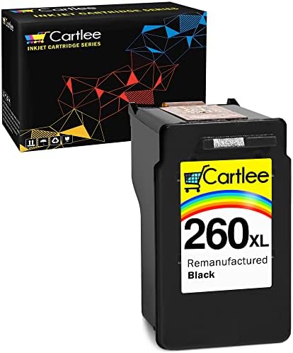Замена на кертриџот за касети со мастило Cartlee за Canon 260 Cantridge Cantridge 260XL за кертриџ со мастило Canon TS6400 за касети за мастило