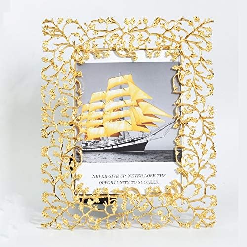 BHVXW Фото рамка креативна мини домашна декорација свадба двојка препорачана рамка за слика злато