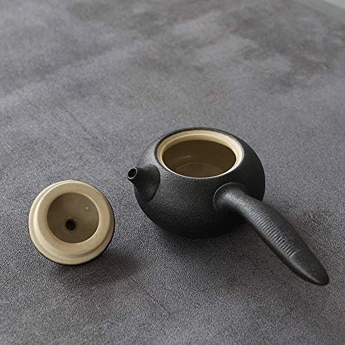 Paynan 150ml Традиционален црн керамички чајник чај сад Кинески кунг фу чај поставува домашен декор