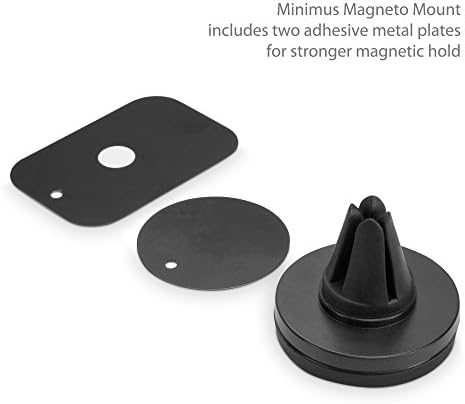 Boxwave Car Mount for Umidigi Power 5 - Minimus Magnetomount, магнетна монтажа на автомобили, држач за магнетни автомобили за