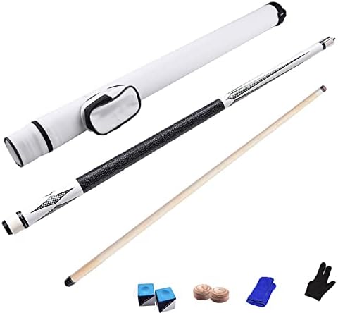 Rifwove Pool Cue Stick, Professional Pool Cue Stick Set со додатоци за билијард, сет на стапчиња за знаци на базени, глава