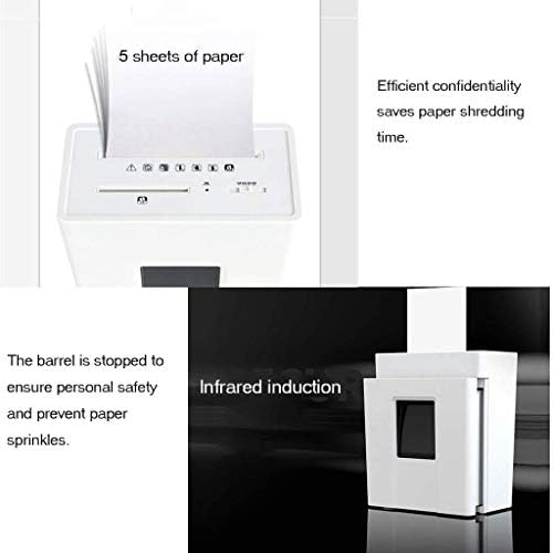 Шредер на хартија од ехлкм - Мал преносен канцелариски отпад за отпадоци комерцијална електрична голема хартија од хартија