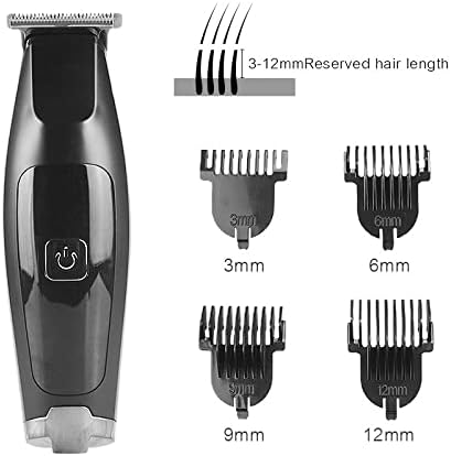 Клиперси за коса за мажи, електричен клипер за коса за мажи за мажи Тример за коса Професионален брич предводена коса машина за сечење