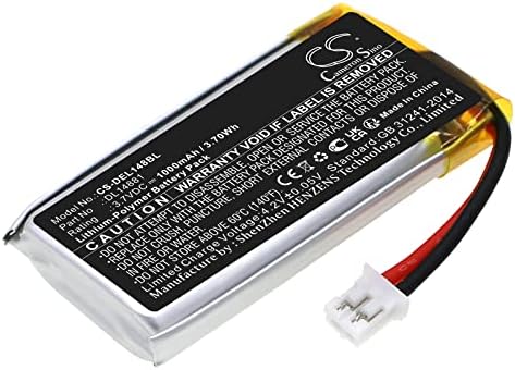 Jiajieshi батерија 1000mah / 3.70 Wh, Замена На Батеријата Одговара За Deli 14951w DL14881