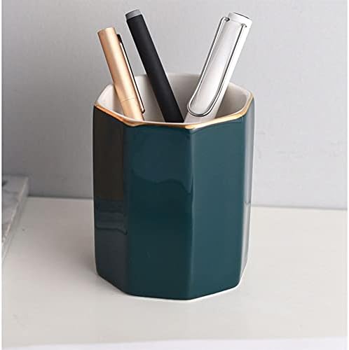 Држач за керамичко пенкало ADKHF, симпатична чаша за моливи, организатор на маса, држач за четки за шминка, складирање на четки