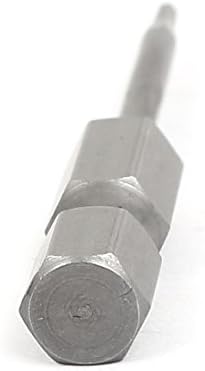 Аексит 50мм со долги завртки за завртки и шрафцигери H1.5 Хексагон магнетски вметнете шрафцигер за напојување на шрафцигери 10 парчиња