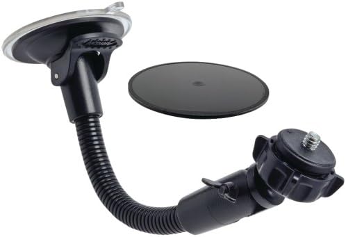 Аркон камера на шофершајбната на шофершајбната за вшмукување автомобил за Sony Samsung Panasonic Nikon камери, црно