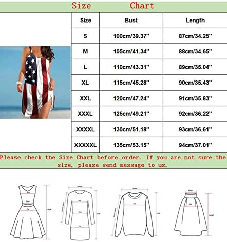 Куаилеја фустани за жени 2023 Ден на независност за жени плус големина мода Американец 4 на јули Елегантен О вратот без ракави