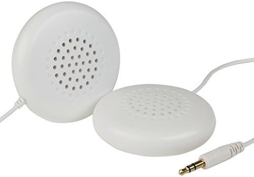 Gangsam Mini Pillow стерео двојни звучници 3.5 mm приклучок бел за MP3, MP4 играчи, паметни телефони iPhone iPod CD и радио