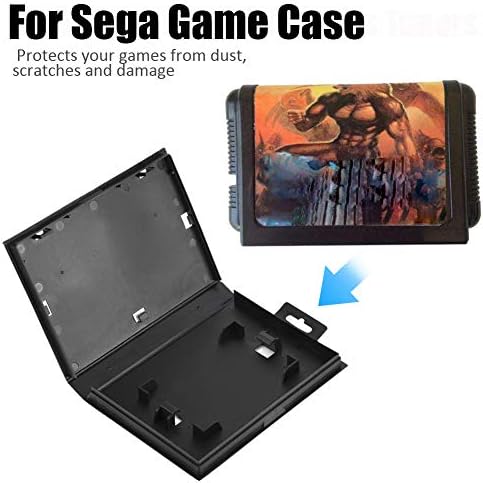 TANGXI 5PCS Sega Genesis Game Game Caster Caster Case Case Празна школка кутија