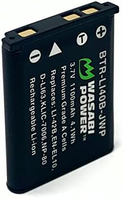 Батерија и полнач за напојување Wasabi за Kodak KLIC-7006, LB-012 и Kodak Pixpro FZ55, FZ53, FZ53