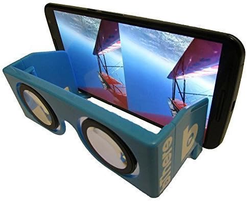 3D VR Очила-Пренослив И Преклопен Google Картонски Партиски Пакет од 10 За Гледање Партии! Очила За Виртуелна Реалност, Преклопливи