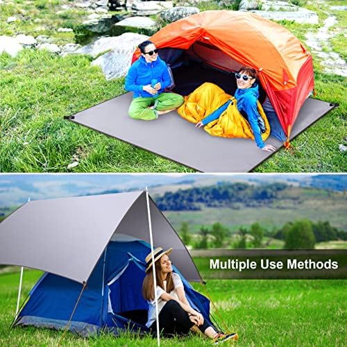 Скоканопија водоотпорен кампување со мултифункционални шатори за кампување за кампување, пешачење, ранец, лесен и компактен,