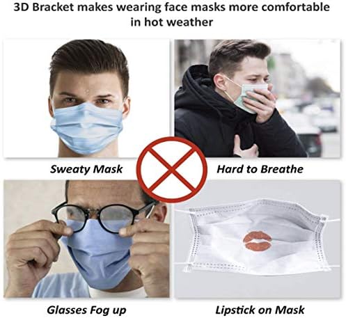 3Д маска за лице за држач-3D држач-внатрешна поддршка-маска маска за маска Зголемување на просторот за дишење помага во мазно дишење
