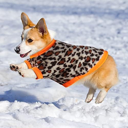 ПЕДГОТ сет од 8 џемпери за кучиња кутре облека меки кучиња облеки зимски миленичиња руно џемпер топла кошула за миленичиња со прекрасен дизајн