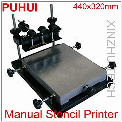 Лемење Оригинална Окус едноставна рачна машина за печатење матрици машина за печатење свила 440х320мм среден печатач