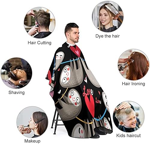 Vantaso Love Cloth Barber Cape For Mens Women Professional, Extra large large faircut престилка биб салон за сечење коса крпа