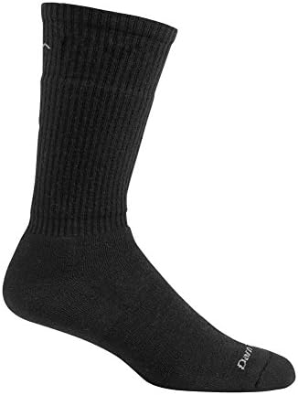 Проклето Тврд Вермонт Машки Стандардни Чорапи Со Светло Од Средно Теле, Црни, XL