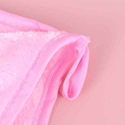 Лековити 8 парчиња расчистување на ракавици Практично чистење loofah за домашна козметичка розова бања влошки за ексфолијација на митки крпа