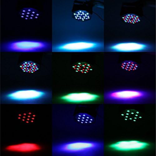 Xpcleoyz го доведе осветлувањето 36X1W RGB сценска светлина, звук активиран DMX осветлување DJ Par Can Lights со за роденденска