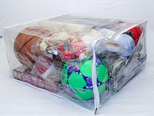 Homewares oreh jumbo тешки винил патенти за складирање торби за џемпери, ќебиња, удобности, комплети за постелнина и многу повеќе! 10-пакет