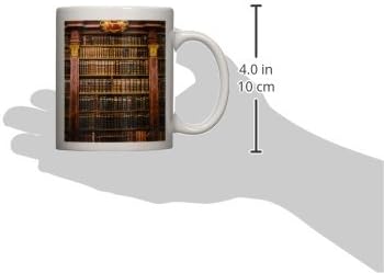 3drose mug_70733_1 Австрија, манастир Мелк, Мелк Опатија, библиотечни книги EU03 MGL0002 MIVA CERAMIC CHIG, 11-унца