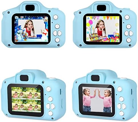 Пакет Дартвуд-3-пакет 1080p Дигитална камера за деца со екранот со приказ на боја 2,0 ”и слот за микро-SD картички 32 GB SD