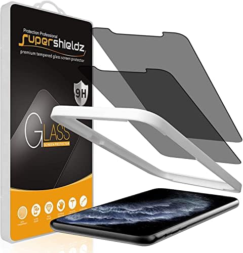 Supershieldz Дизајниран За apple iPhone 11 Pro, IPHONE XS И Iphone X Анти Шпионски Калено Стакло Заштитник На Екранот Со Анти