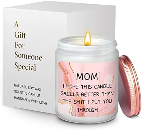 Денот На мајките Подароци за Мама Од Ќерка Син - Мајка Свеќи Подароци - Роденденски Подароци За Мама - Подароци За Мама-Смешни