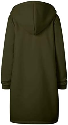 Женски обичен палто цветно печатење палта на врвот обичен патент со качулка, спојување на палто за спојување на топло зимско палто жени