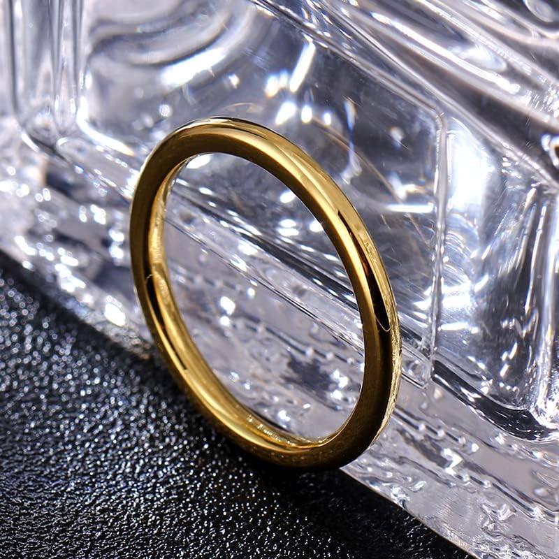 Колезо 2,5мм 3мм златен прстен за маж и жени-89615