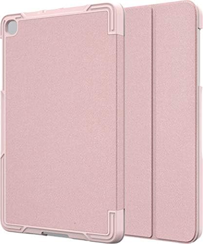 Verizon Folio Hard Case & Temered стакло за Samsung Galaxy Tab A - розова