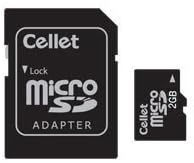 Мобилен MicroSD 2gb Мемориска Картичка За Benq C36 Телефон со SD Адаптер.