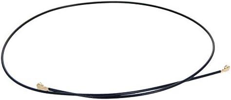 OthMRO 1PCS WiFi Pigtail Cable RF1.37 IPEX 1 до IPEX 1 конектор метален кабел 0,4M должина на адаптер за напојување Електронски кабел за жица