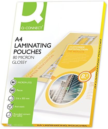 Q-Connect A4 80 Micron Laminating Touch