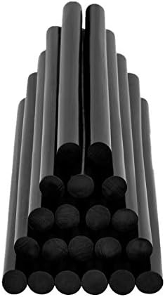 Ocgig 20 компјутери 11мм x 200mm лепила лепила за лепило топло лепак стапчиња црни за автомобилски занает општа намена