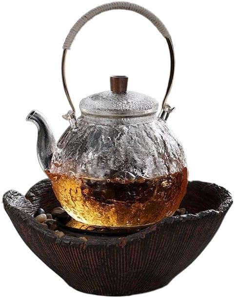 Околу шпоретот за да готвите чај електричен грнчарски шпорет специјален чај чај со чај, правејќи чај шпорет за чај 围炉 煮 电 陶炉 茶壶 玻璃