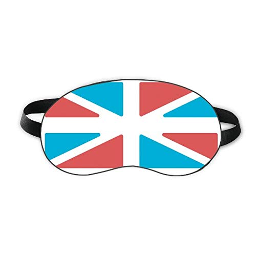 Знаме на Обединетото Кралство Ретро стил Спиење на очите на очите мека ноќно следење на слепите сенка