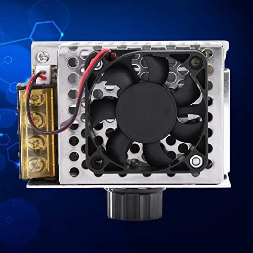 Контролер за брзина на моторот, регулатор за напон на 4000W SCR Електричен напон Контролер на температура на температурата 0-220V Прилагодлив