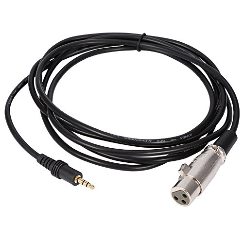 Кабел за микрофон кабел за микрофон, кабел за микрофон за микрофон кабел F/m микро -кабел стабилен OFC спирален штит за микрофон аудио