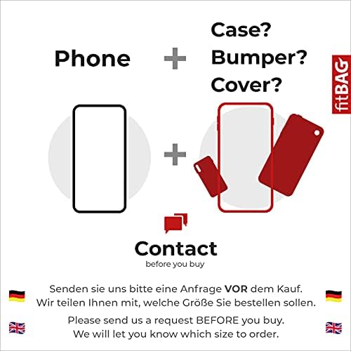 Fitbag го победи портокаловиот сопствен ракав за прилагодена ракав за Asus Rog Телефон 6 | Направено во Германија | Фино покритие на торбичката