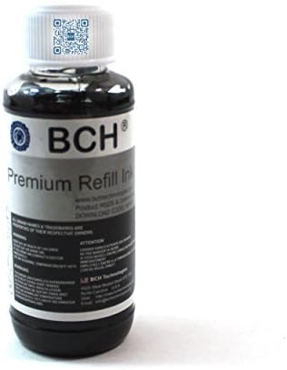 BCH Grey Refill Ink за касети за печатач во канон инк -џет 226 251 270 271 MG7720 - Брилијантни бои 100 мл