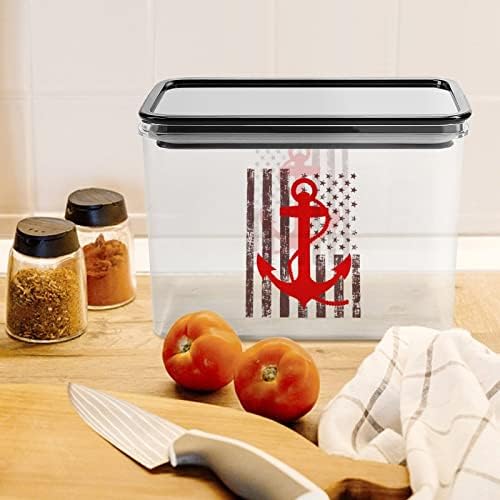 Сад Знаме Сидро Контејнер За Складирање Храна Пластични Јасни Кутии За Складирање Со Капак За Заптивка