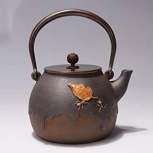 Fehun kettle Irone Tapot Old Iron Неоциран чајник на дрво/железо/1400ml
